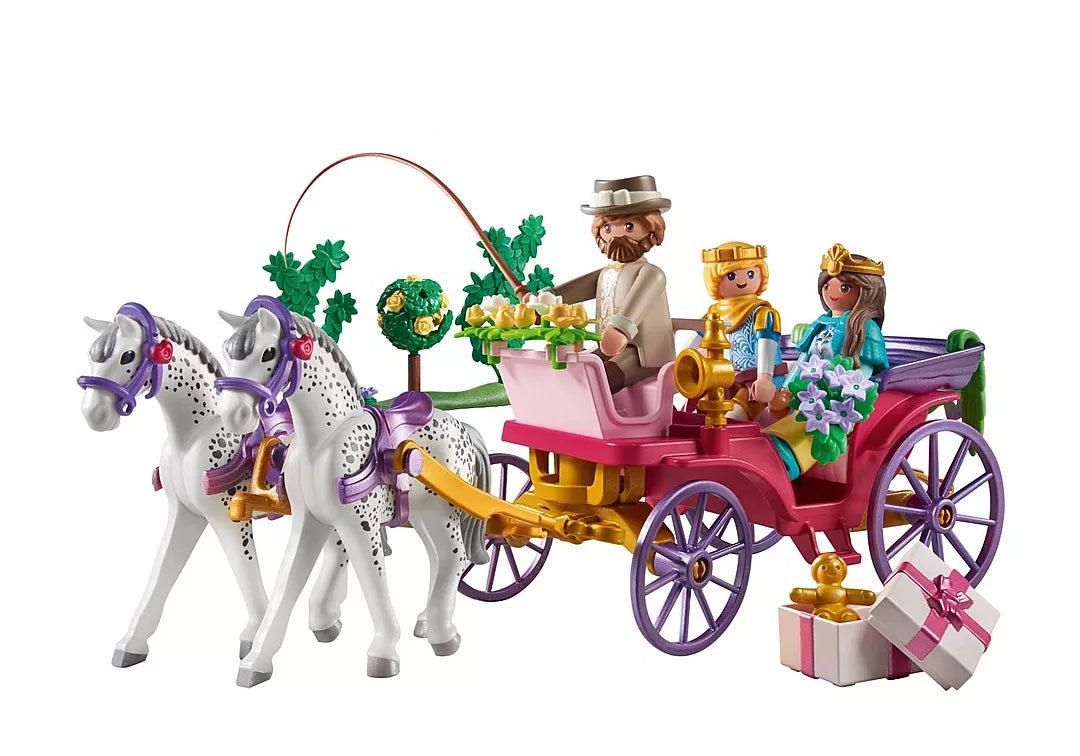 Princess Magic | Carriage Ride toy carriage with princess figures and horses