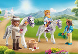 Princess Magic | Carriage Ride toy scene with princess figures and spotted horses