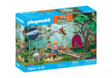 Animals & Friends | Birthday Party Fun toy set box with children animals and a playground scene