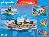 Action Heroes | Fireboat with Water Scooter