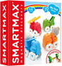 Colorful plastic toy vehicles in red, green, blue, and orange designed for toddlers aged 1 to 5 years