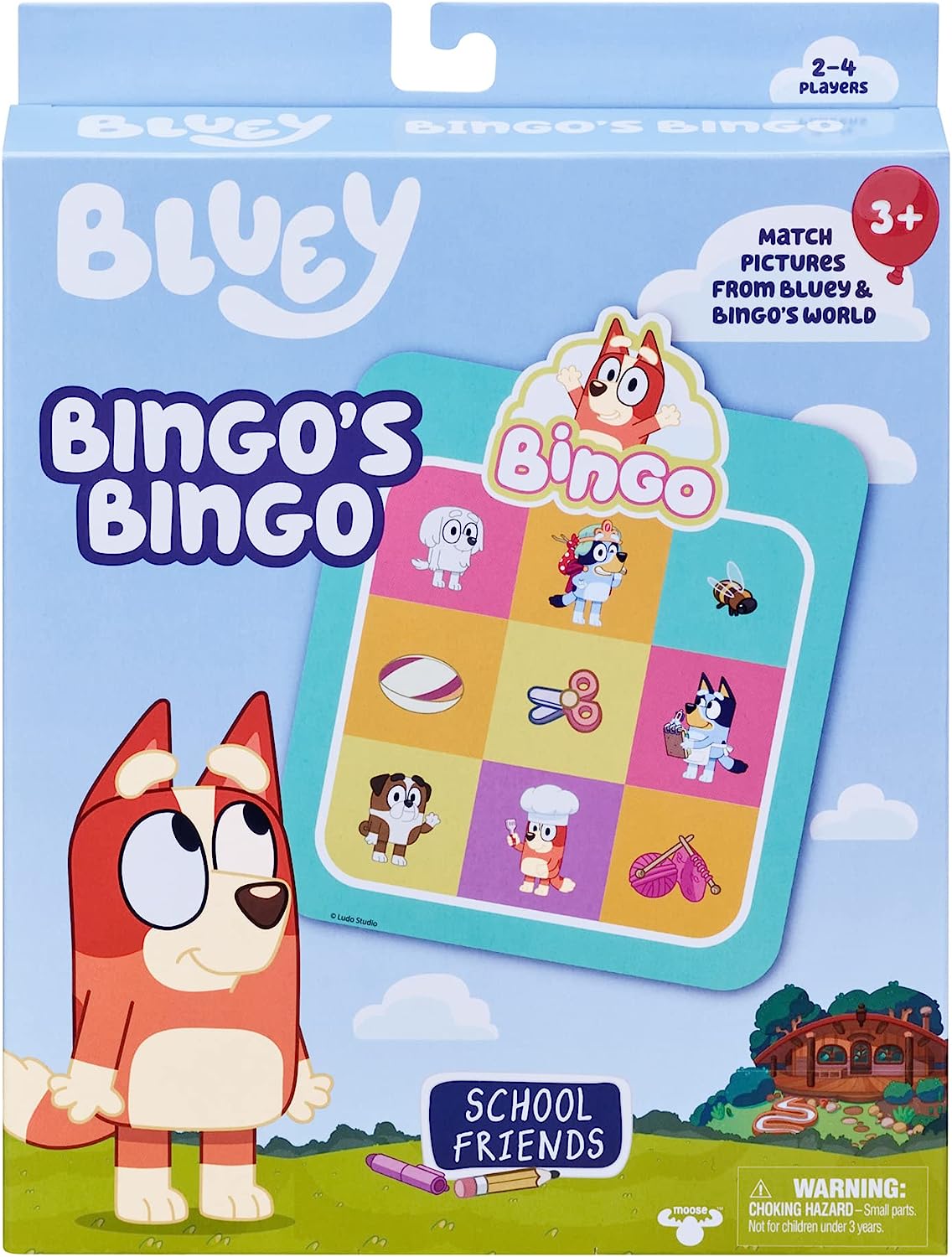 Bluey: All About Bingo (Board Book)