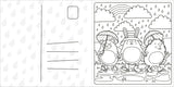 Super Cuties: A Cozy Comfy Rainy Day Coloring Book