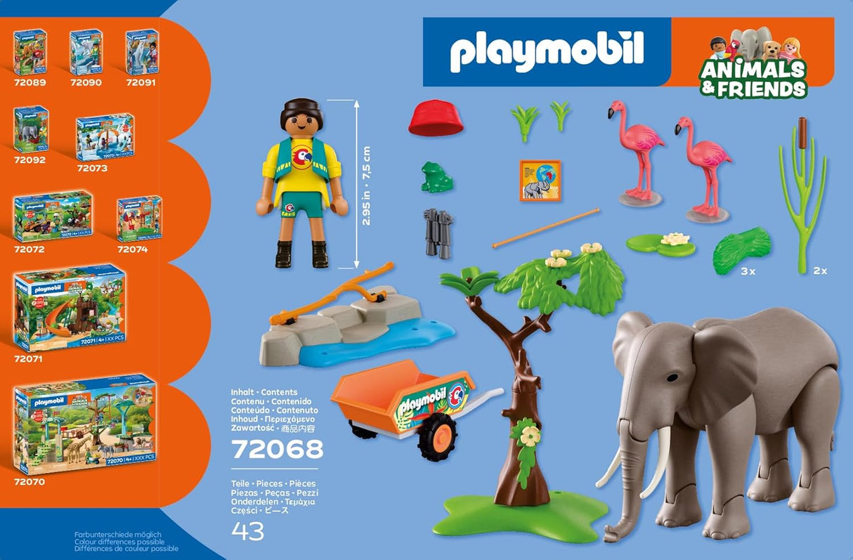 Animals & Friends | Elephant with Zookeeper