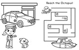 My Busy Things That Go Coloring Book