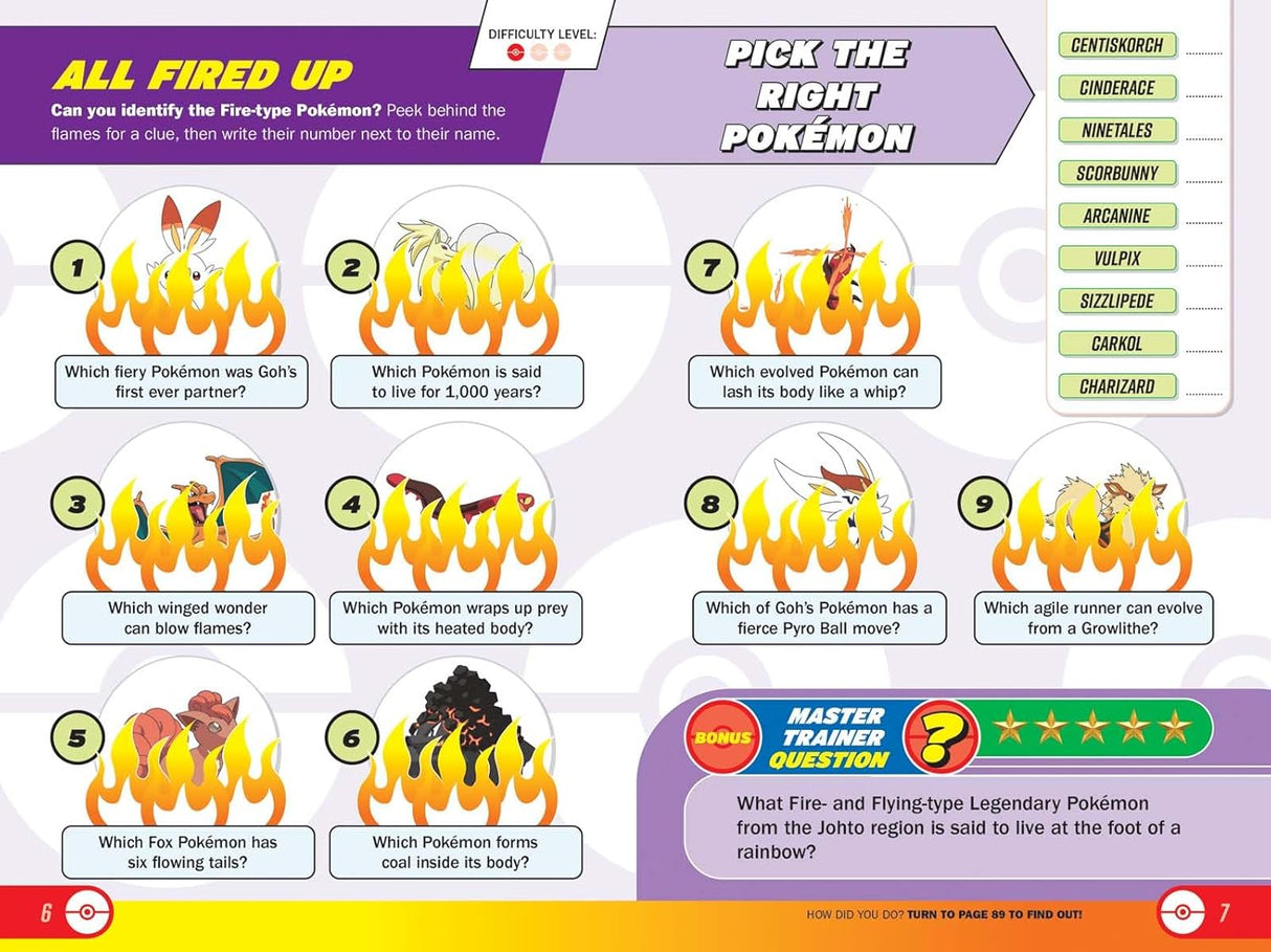 Pokemon Trivia Challenge