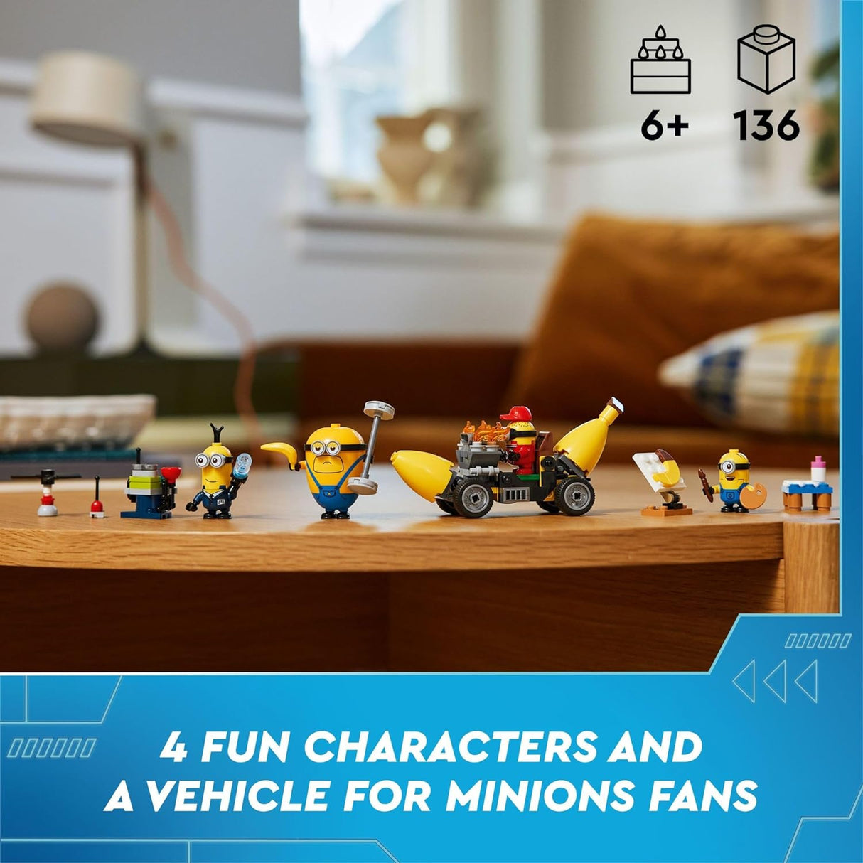 Despicable Me Minions and Banana Car