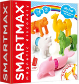 Colorful magnetic animal toys for toddlers ages 1 to 5 from Smartmax My First Animals Around the World set