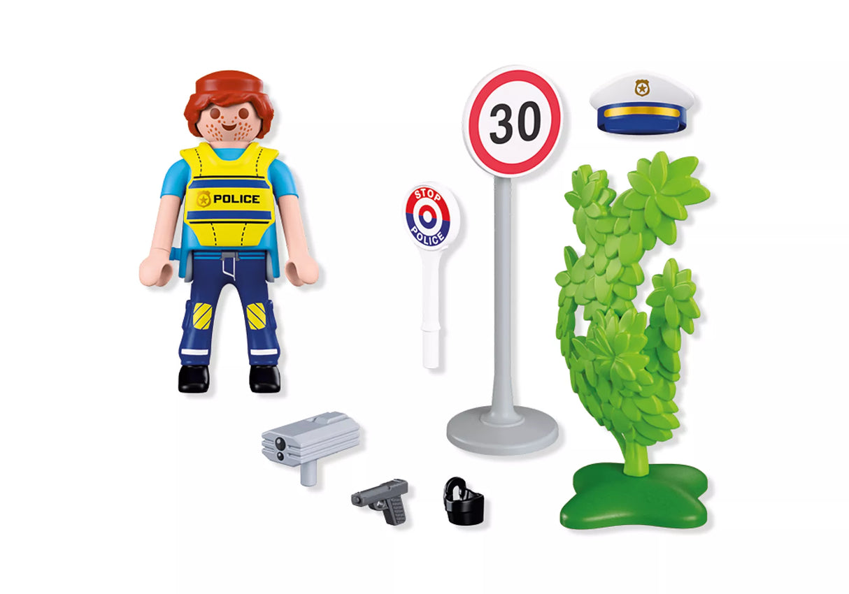 City Action | Police Officer with Speed Detector