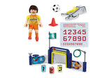 My Life | Soccer Training Station with soccer player figure and soccer training accessories