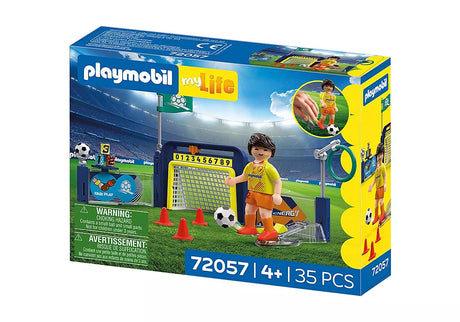 My Life | Soccer Training Station boxed soccer playset with goal net cones and soccer ball