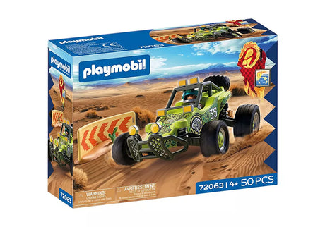 Cars | Off-Road Buggy toy set box featuring a green off-road racing buggy