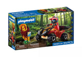 Cars | Off-Road Quad toy set with red quad and rider