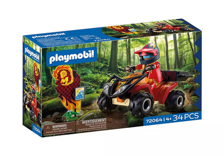 Cars | Off-Road Quad toy set with red quad and rider