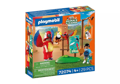 Animals & Friends | Zoo: Mascot playset box with colorful animal figures and zoo accessories