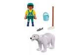 Animals & Friends | Zoo: Polar Bear & Keeper