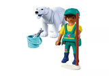 Animals & Friends | Zoo: Polar Bear & Keeper