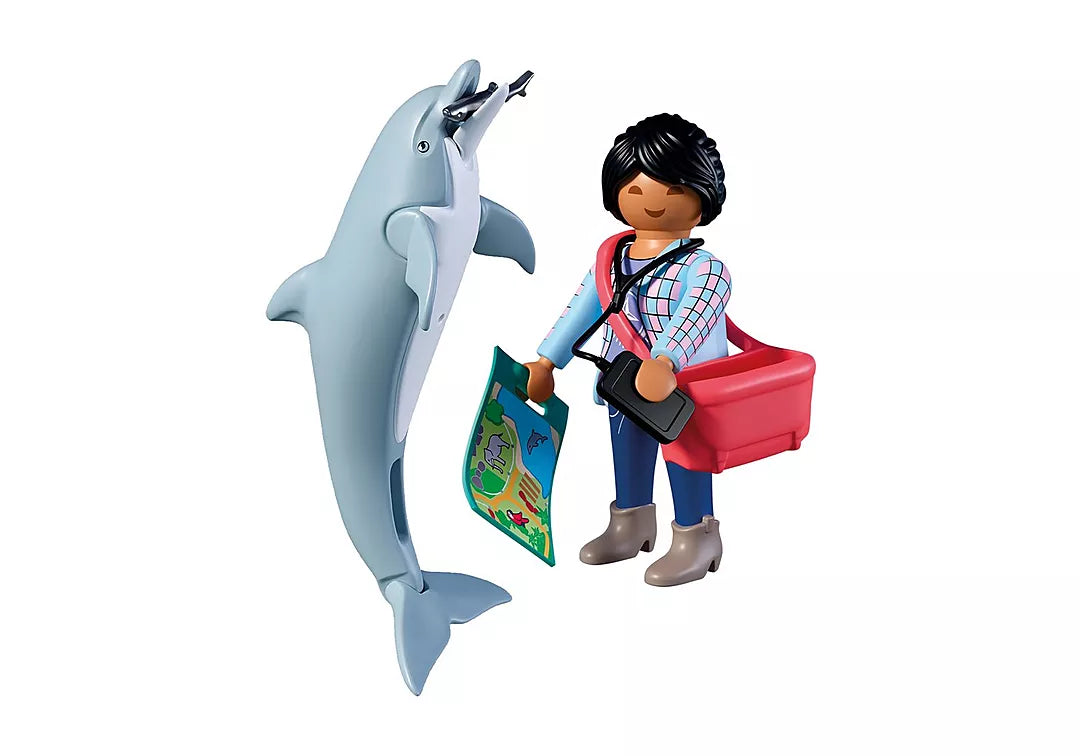 Animals & Friends | Zoo: Dolphin & Visitor