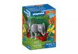 Animals & Friends | Zoo: Baby Elephant & Zookeeper toy set box with elephant figure and accessories