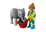 Animals & Friends | Zoo: Baby Elephant & Zookeeper