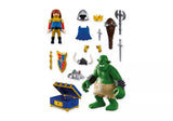 Knights | Troll with Lion Knight Treasure