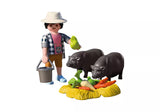 Country | Farmer with Potbellied Pigs