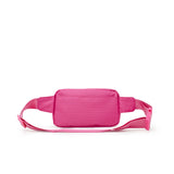 Sequin Heart Sling Bag | Hot Pink with adjustable strap