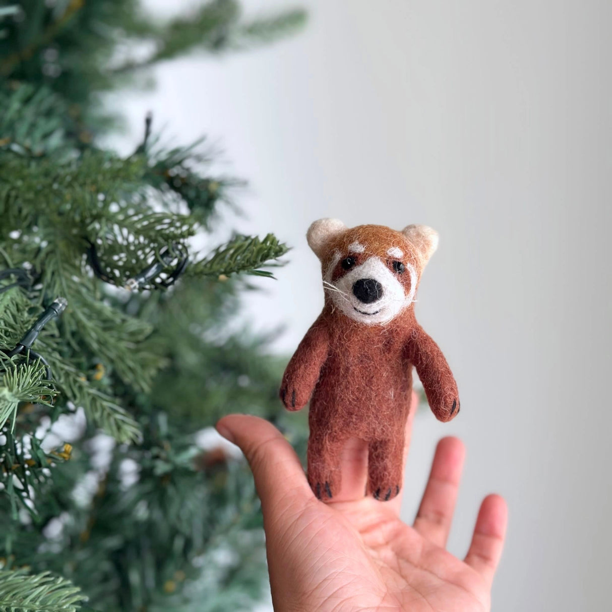 Felt Finger Puppet | Red Panda
