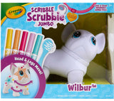 Scribble Scrubbie Jumbo Pet Wilbur