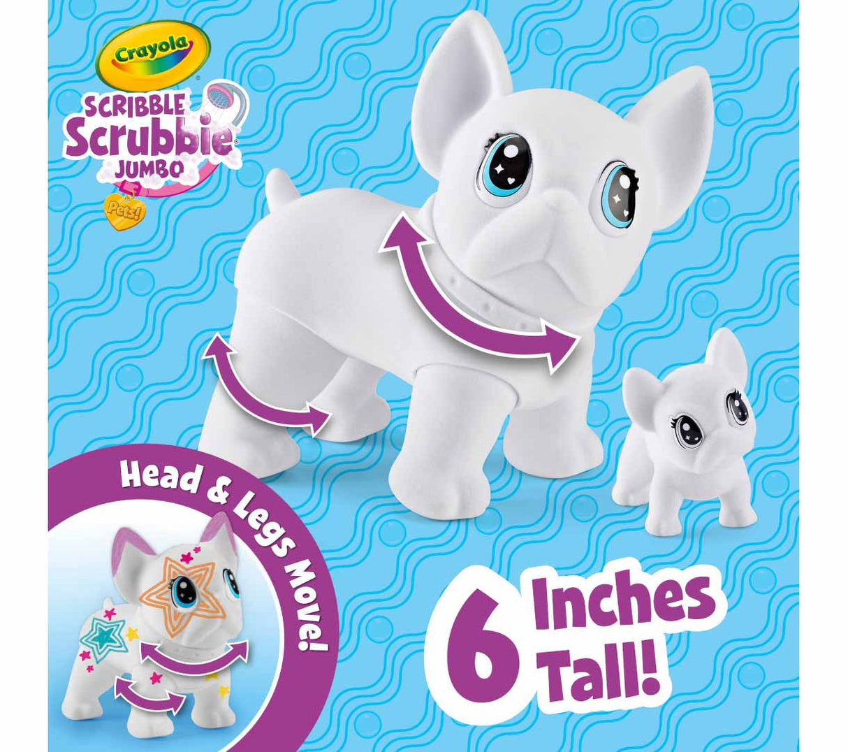 Scribble Scrubbie Jumbo Pet Wilbur