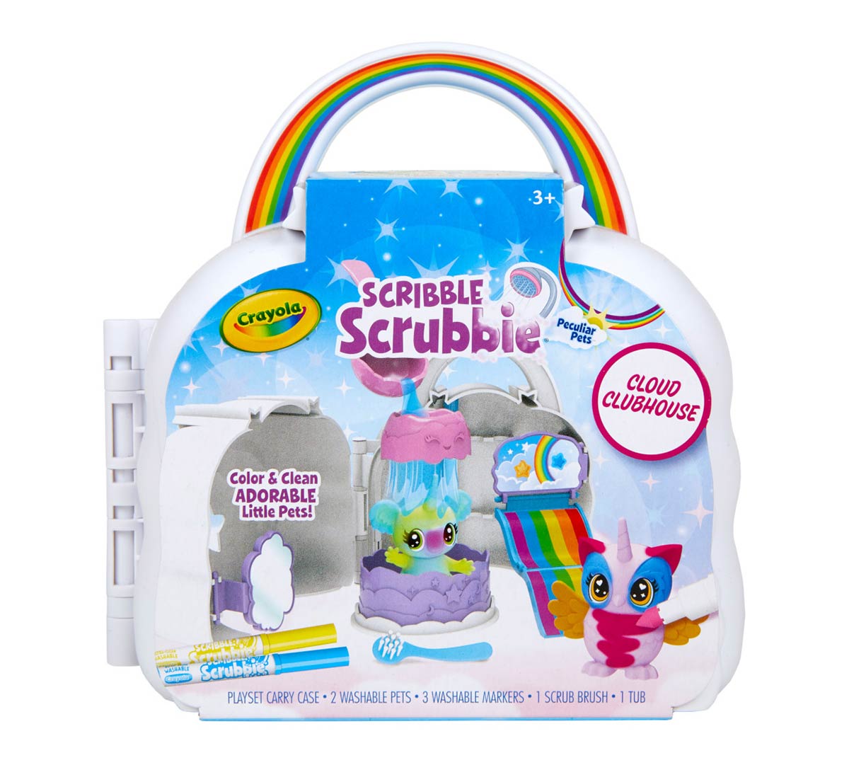 Scribble Scrubbie Peculiar Pets Cloud Clubhouse