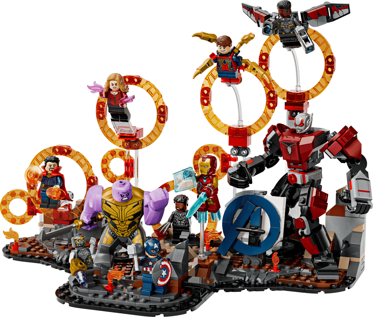 Super Heroes Marvel Avengers: Endgame Final Battle assembled superhero battle scene