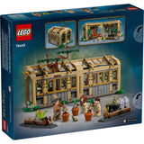 Harry Potter Hogwarts Castle: Herbology Class LEGO set featuring a greenhouse classroom with magical plants and minifigures.