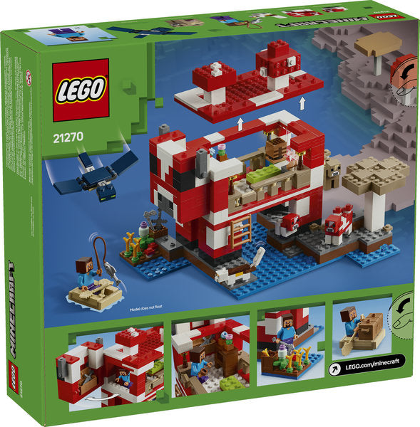 Minecraft The Mooshroom House – Treehouse Toys