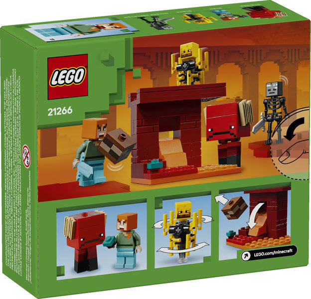 Minecraft The Nether Lava Battle – Treehouse Toys