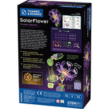 SolarFlower | Purple Majestic STEM science kit box with purple solar powered kinetic flower model