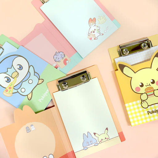 Pokemon Pokepeace Clipboard Memo Pad