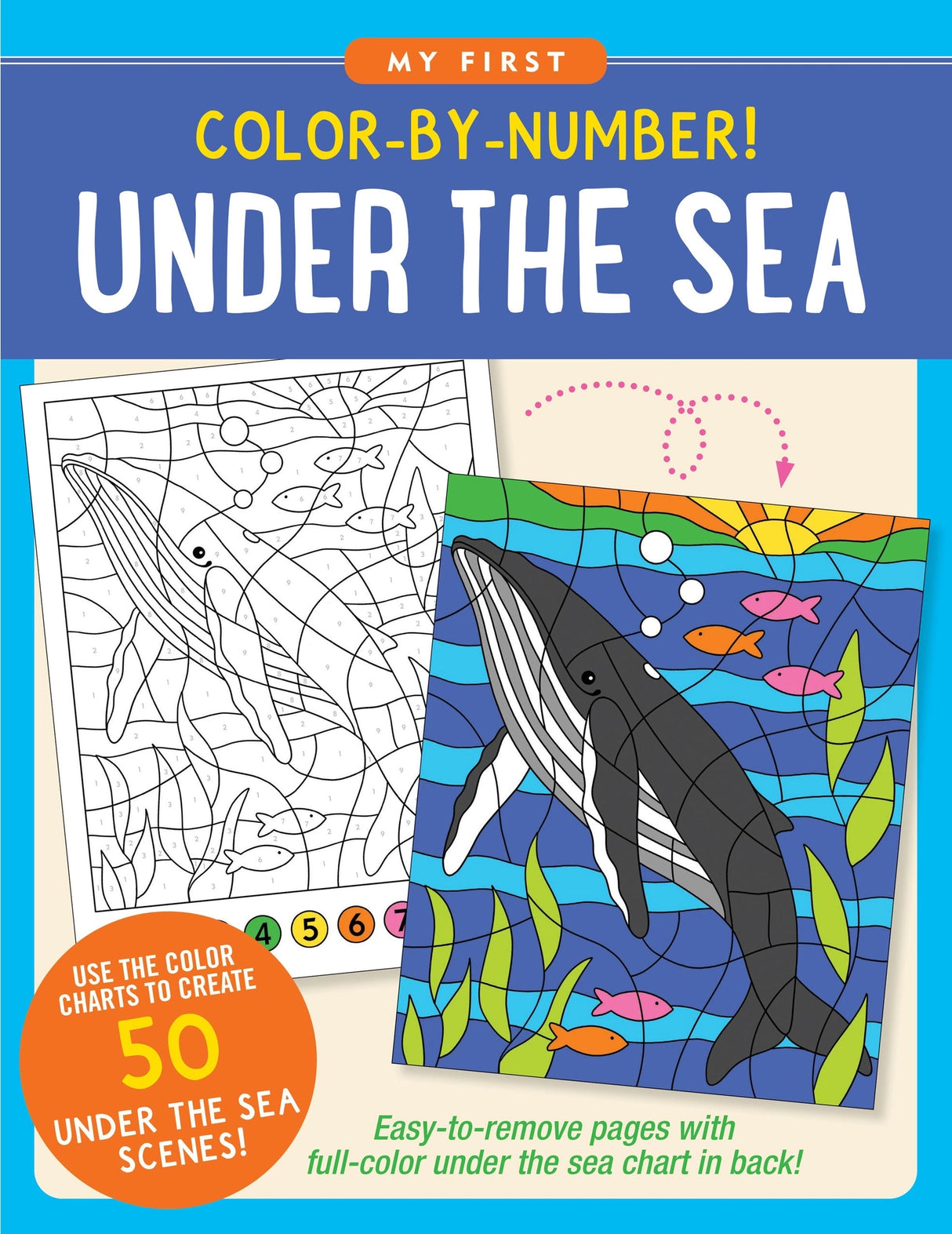 First Color By Number | Under the Sea