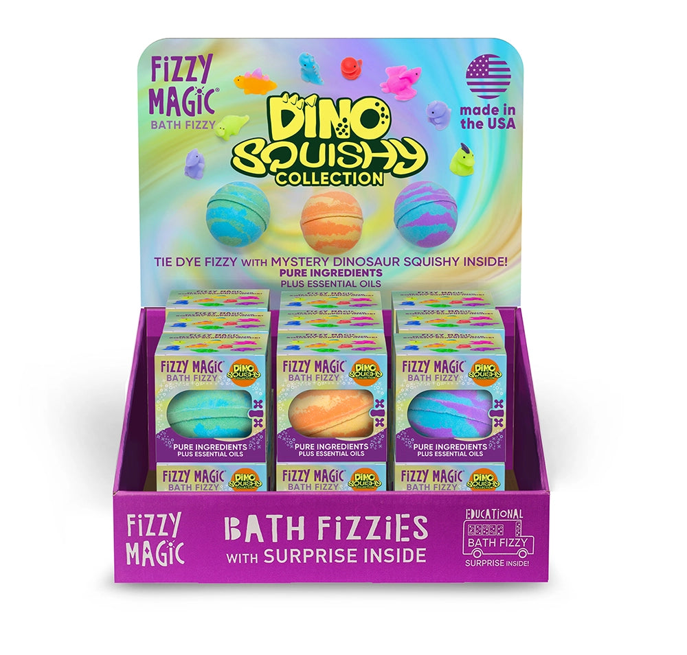 Bath Bomb | Tie Dye Mystery Dino