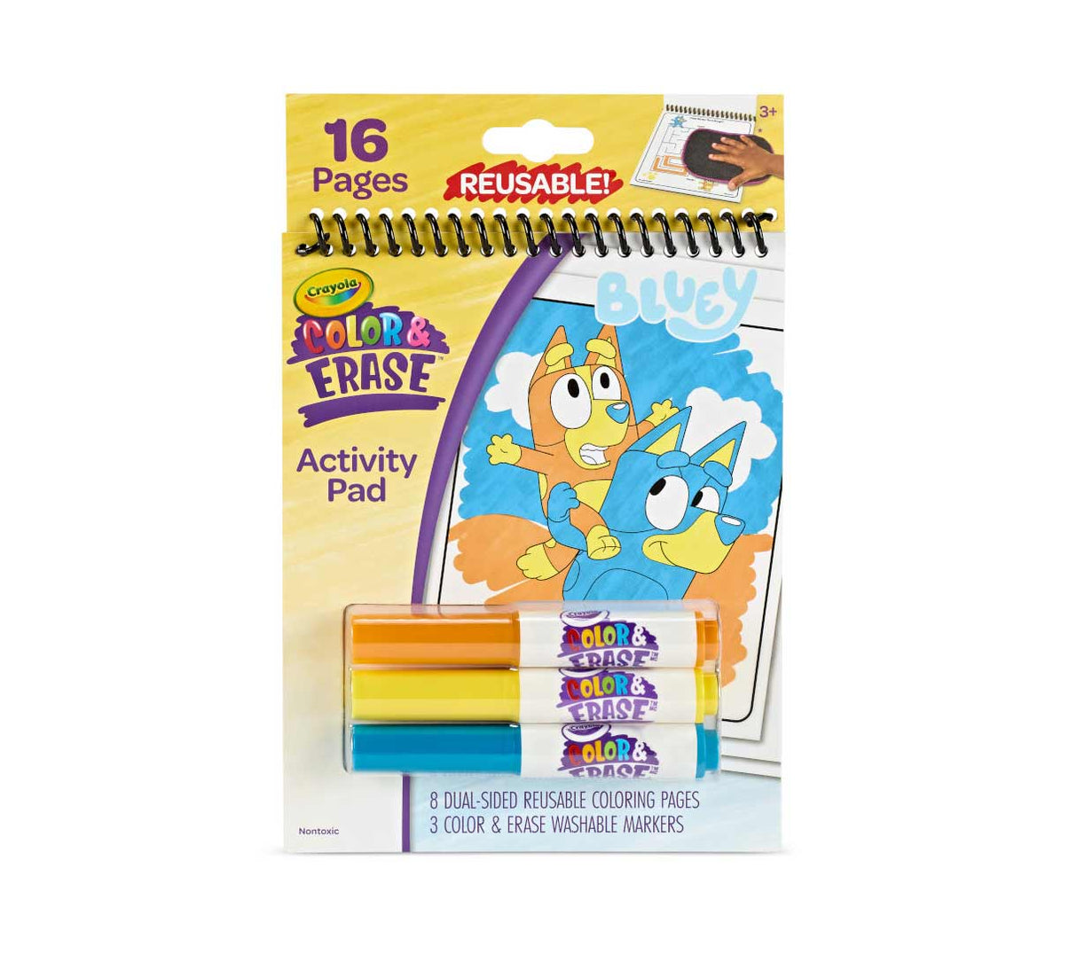 Color & Erase Reusable Activity Pad | Bluey
