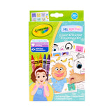 Ms. Rachel Color & Sticker Emotions Kit package with crayons coloring pages and sticker sheets