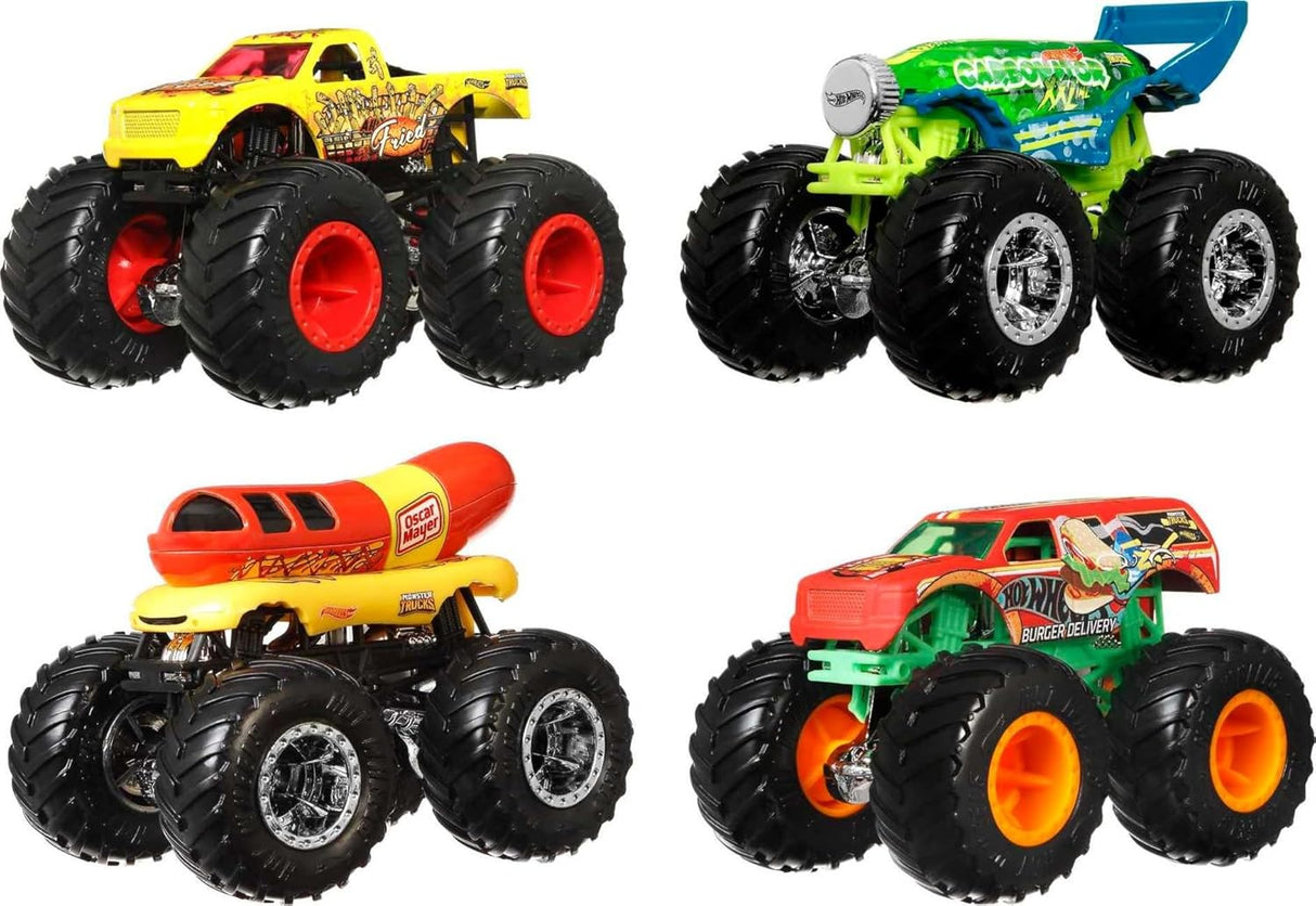 Hot Wheels Monster Truck 4pk