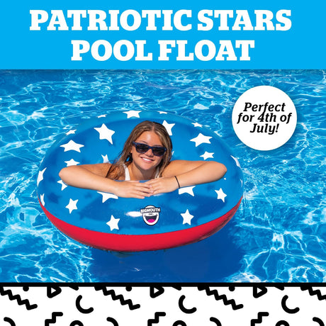 Pool Float | Patriotic Stars