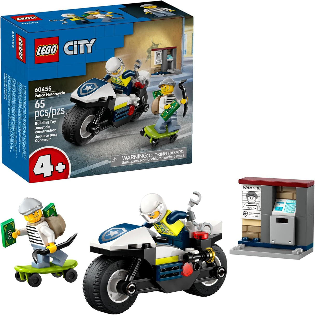 City Police Motorcycle Chase