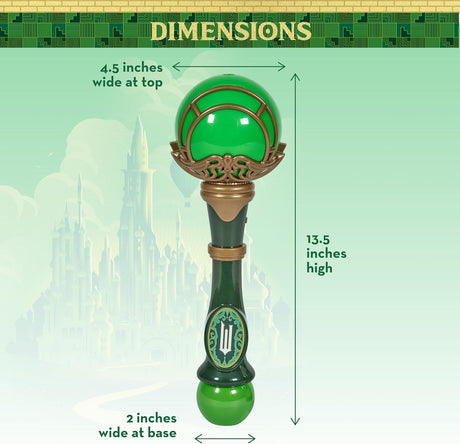 Lights & Sounds Bubble Wand | Wicked Elphaba