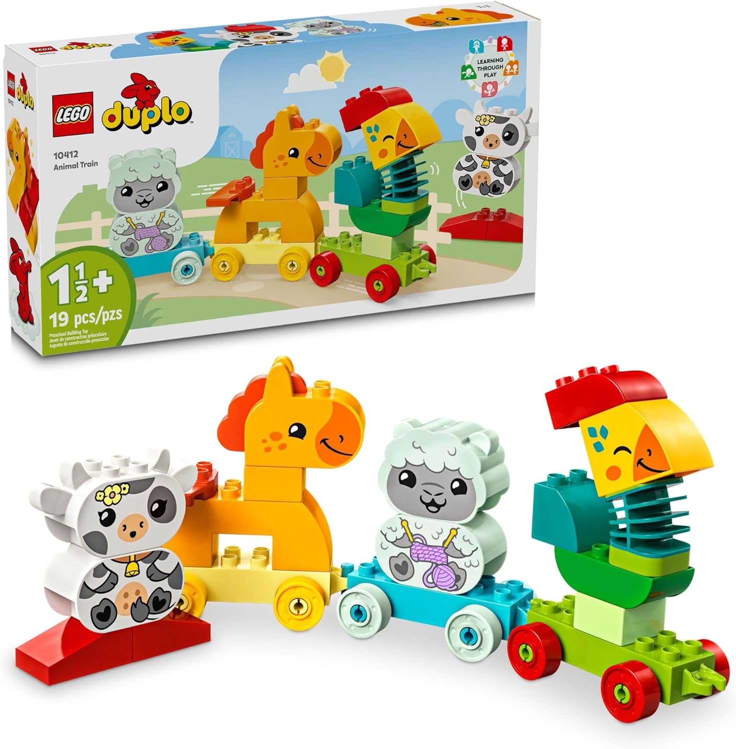 Duplo Animal Train Treehouse Toys