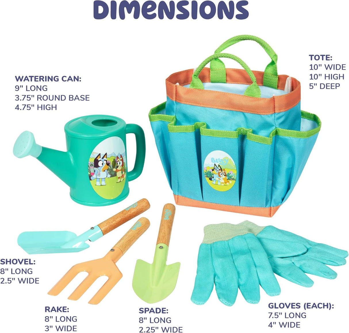 Bluey Garden Set