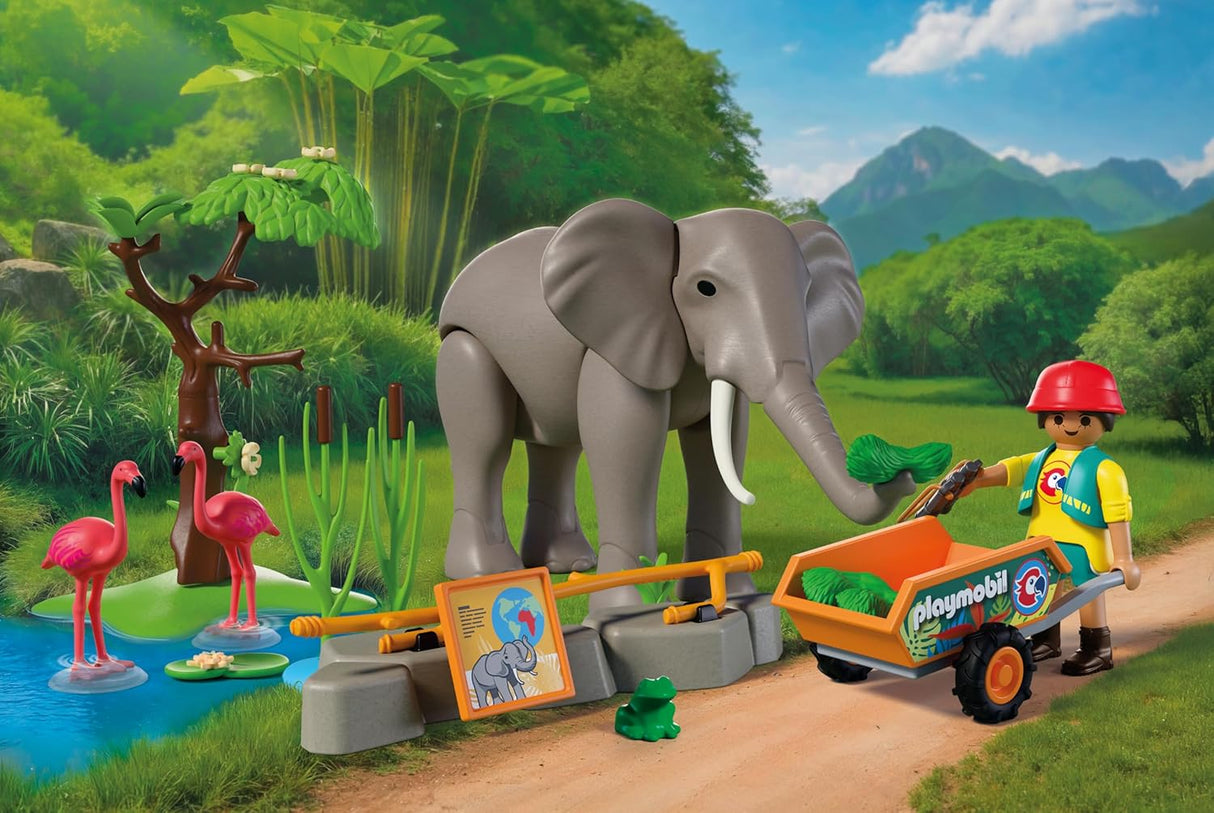Animals & Friends | Elephant with Zookeeper