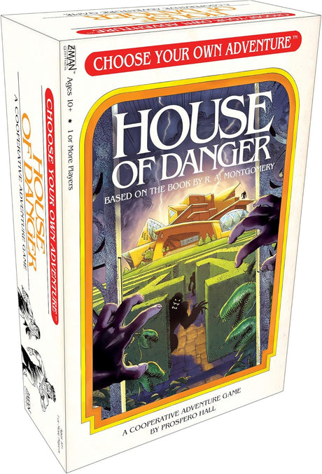 Choose Your Own Adventure Game: House of Danger cooperative adventure game box