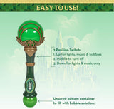 Lights & Sounds Bubble Wand | Wicked Elphaba